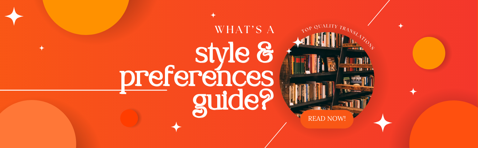 What’s a style & preferences guide? 3 Things you should know.